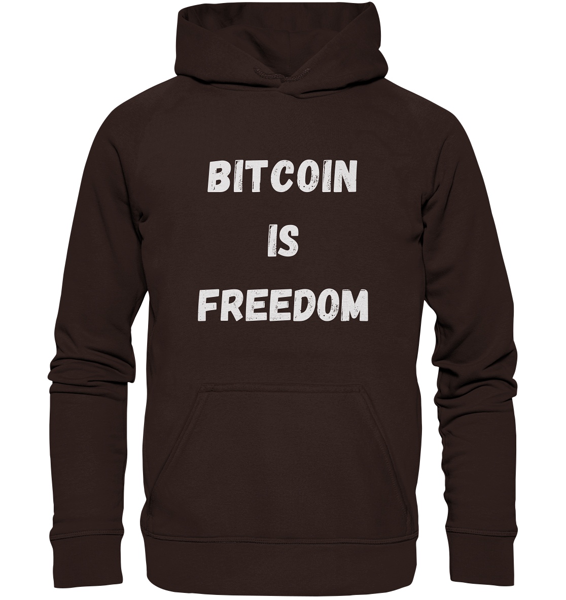 BITCOIN IS FREEDOM - LADIES COLLECTION 21% automat. Rabatt bis zum Halving 2024  - Basic Unisex Hoodie