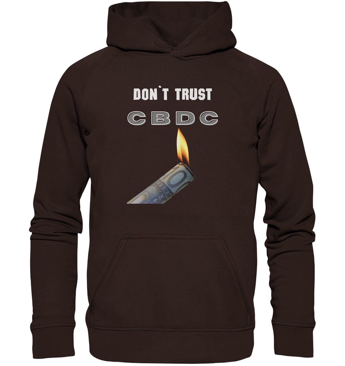 DON`T TRUST CBDC - Basic Unisex Hoodie