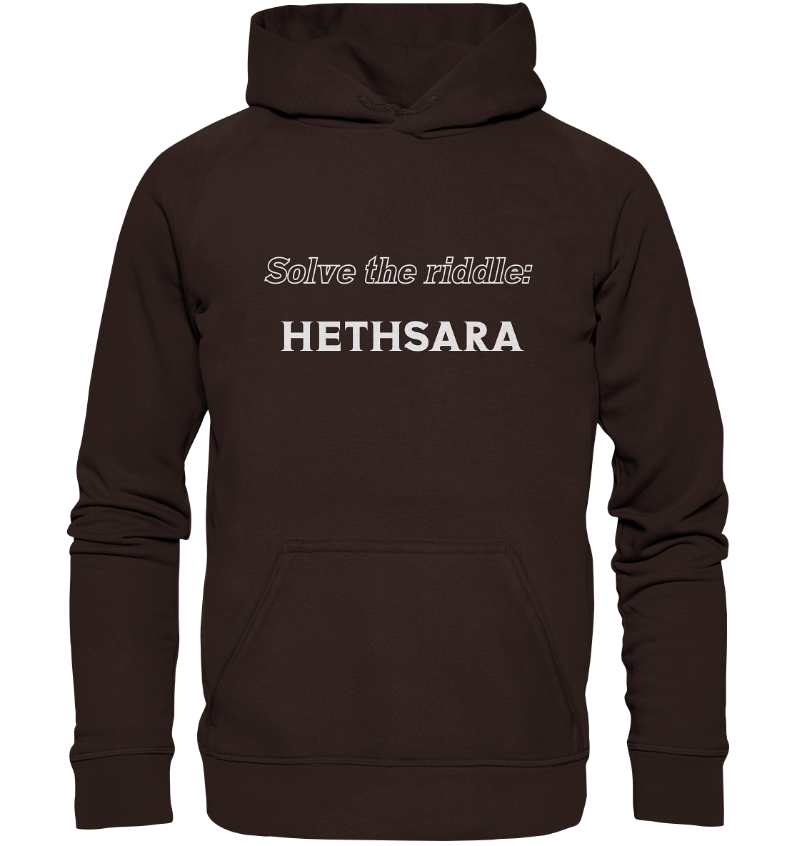 SOLVE THE RIDDLE - HETHSARA - Basic Unisex Hoodie