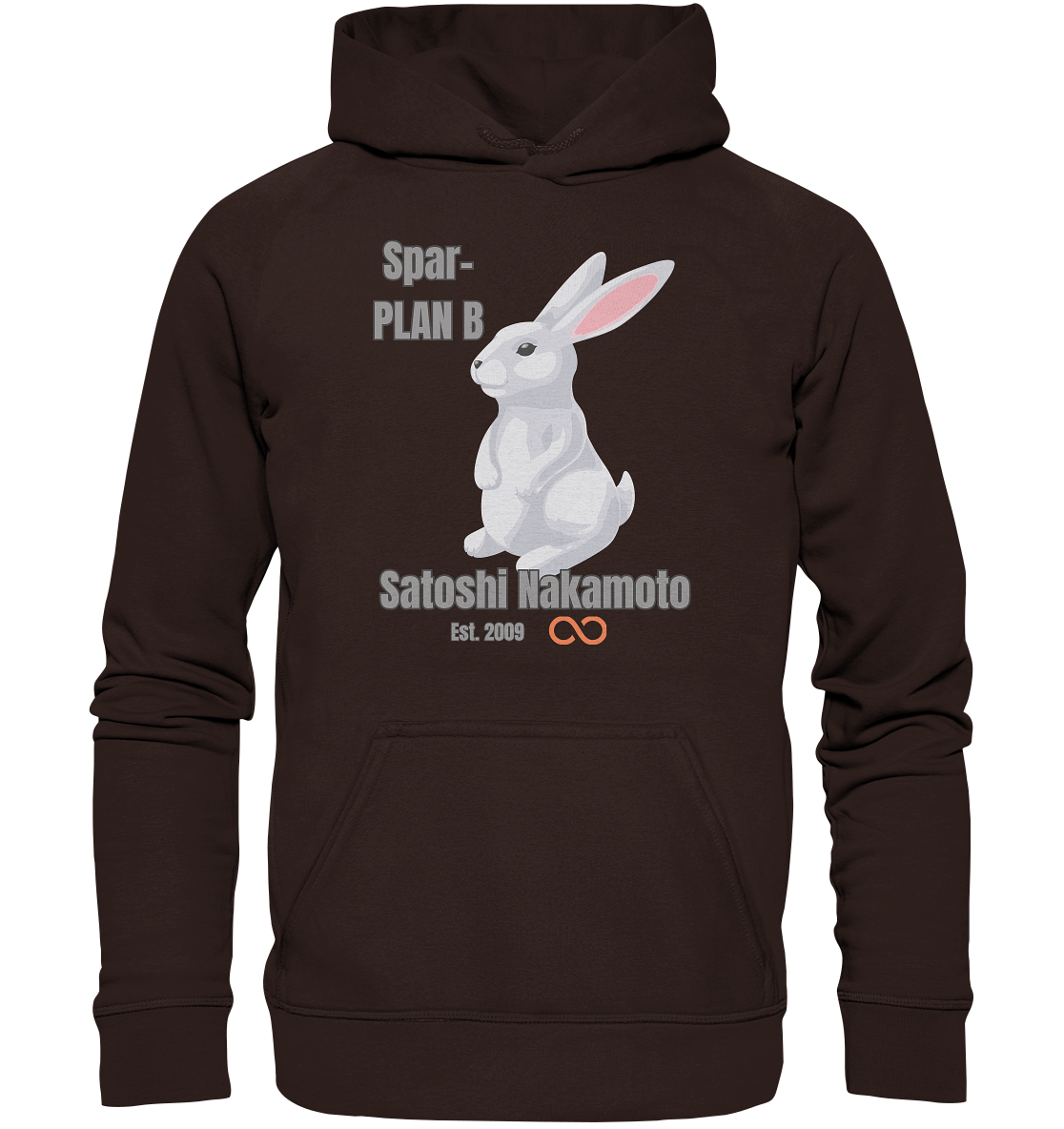 Spar-PLAN B SATOSHI NAKAMOTO Est. 2009 (unendlich) - Basic Unisex Hoodie