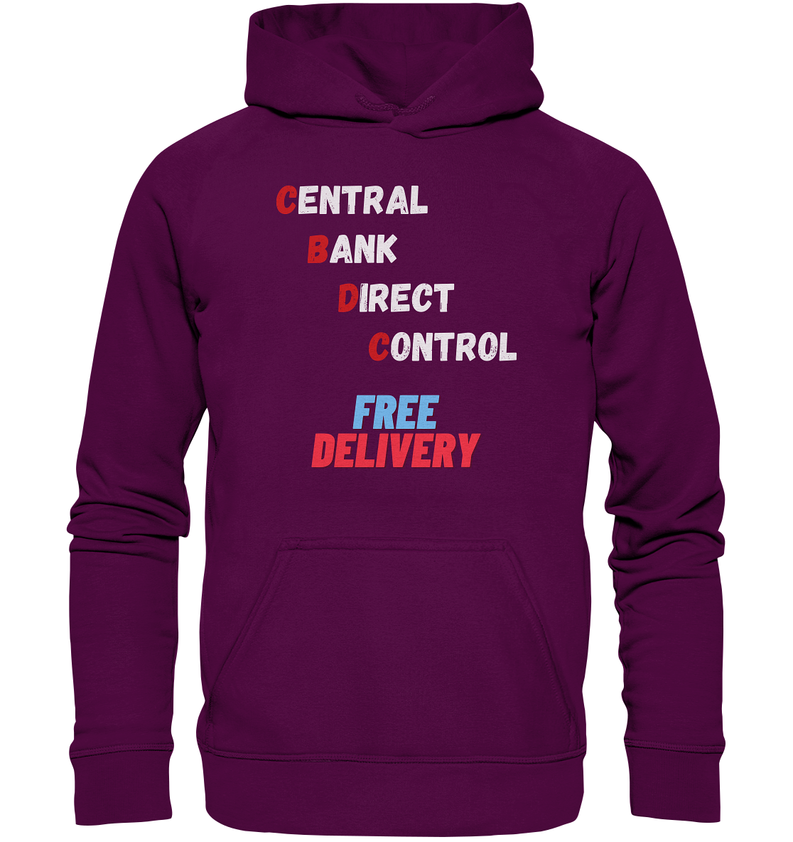 CENTRAL BANK DIRECT CONTROL - FREE DELIVERY - Basic Unisex Hoodie