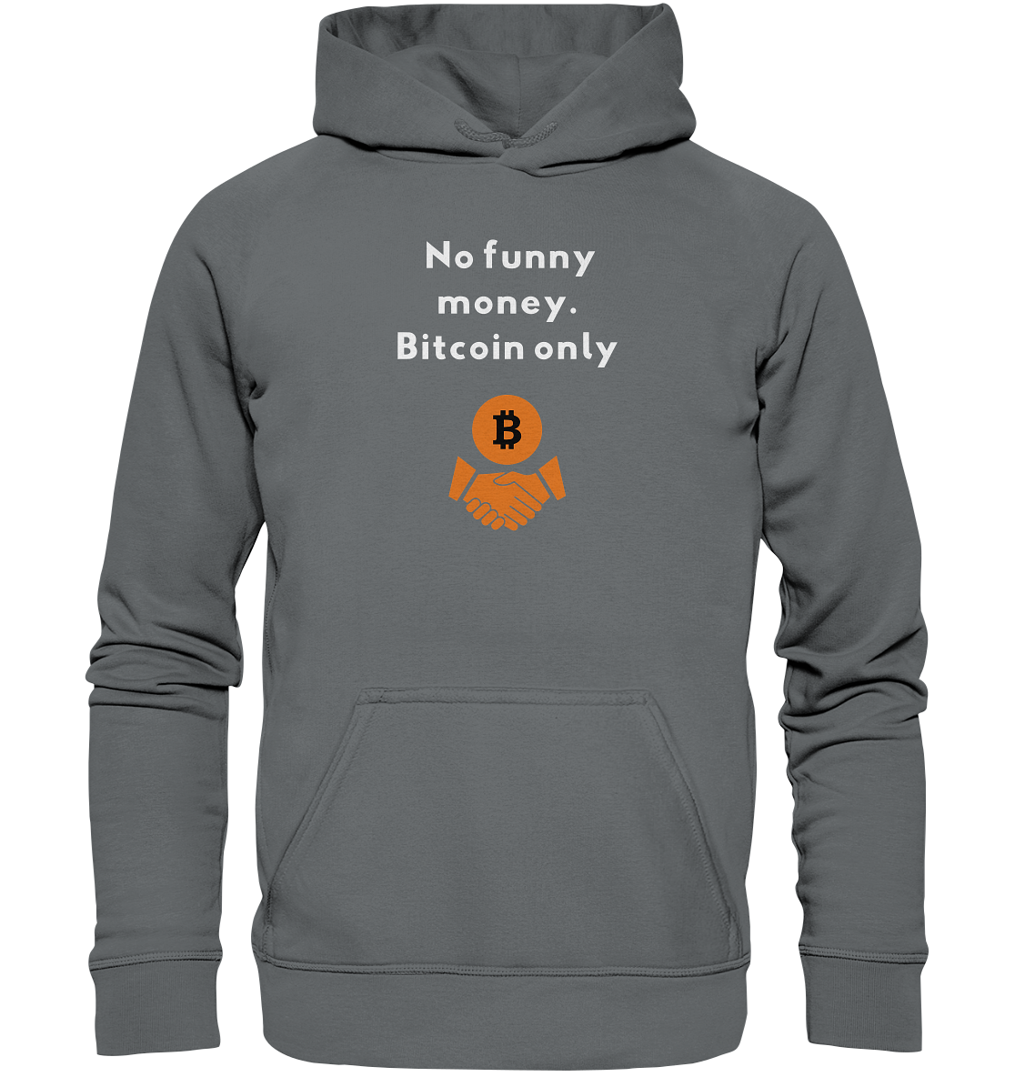 No funny money. Bitcoin only (Ladies Collection 21% Rabatt bis zum Halving 2024)  - Basic Unisex Hoodie