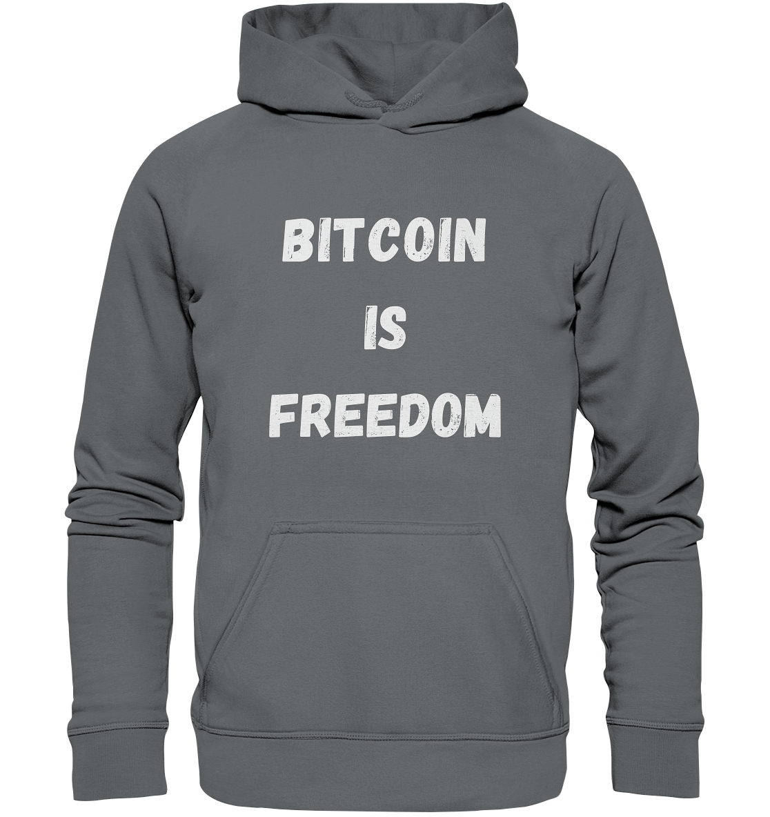 BITCOIN IS FREEDOM - LADIES COLLECTION 21% automat. Rabatt bis zum Halving 2024  - Basic Unisex Hoodie