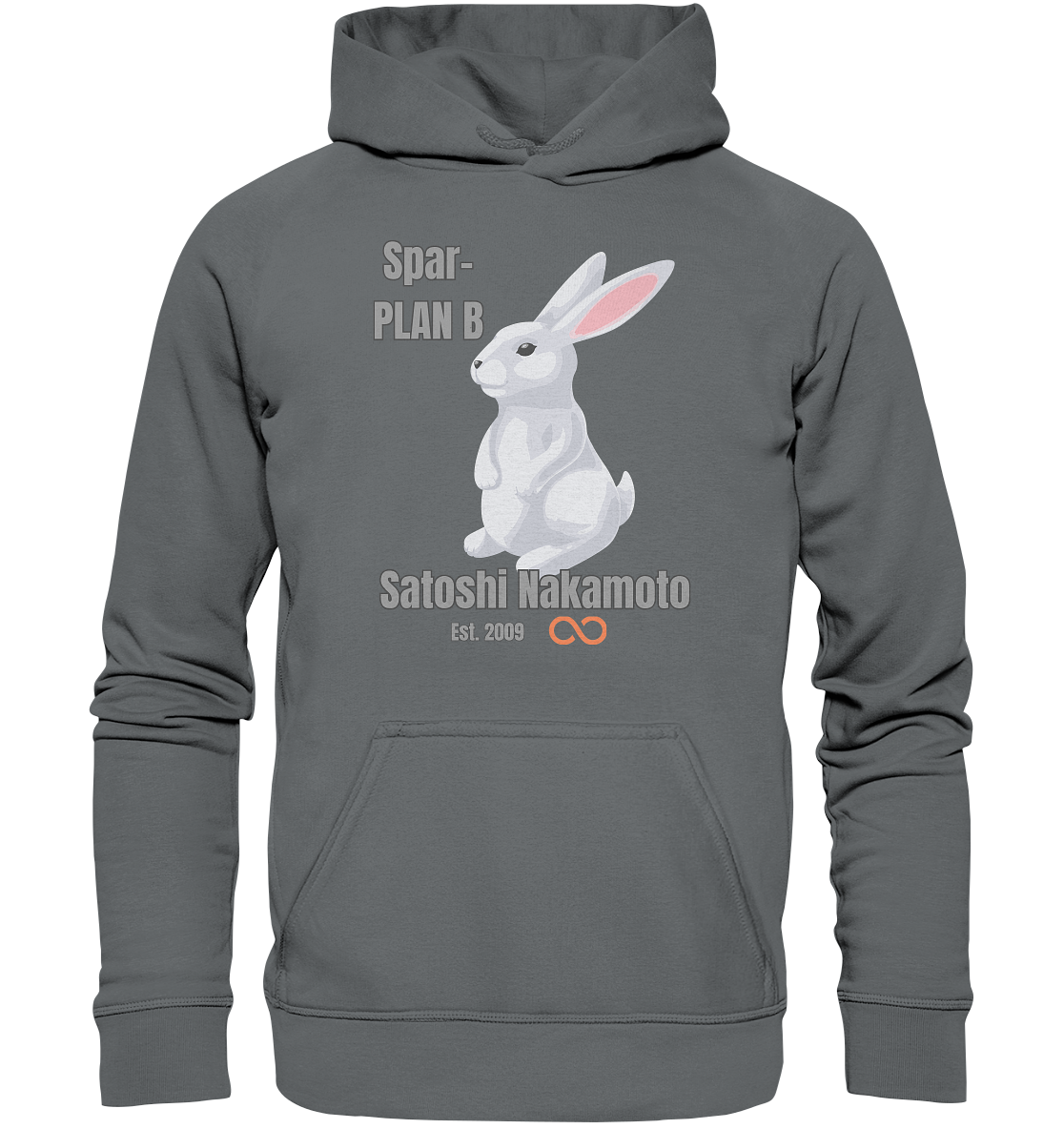 Spar-PLAN B SATOSHI NAKAMOTO Est. 2009 (unendlich) - Basic Unisex Hoodie