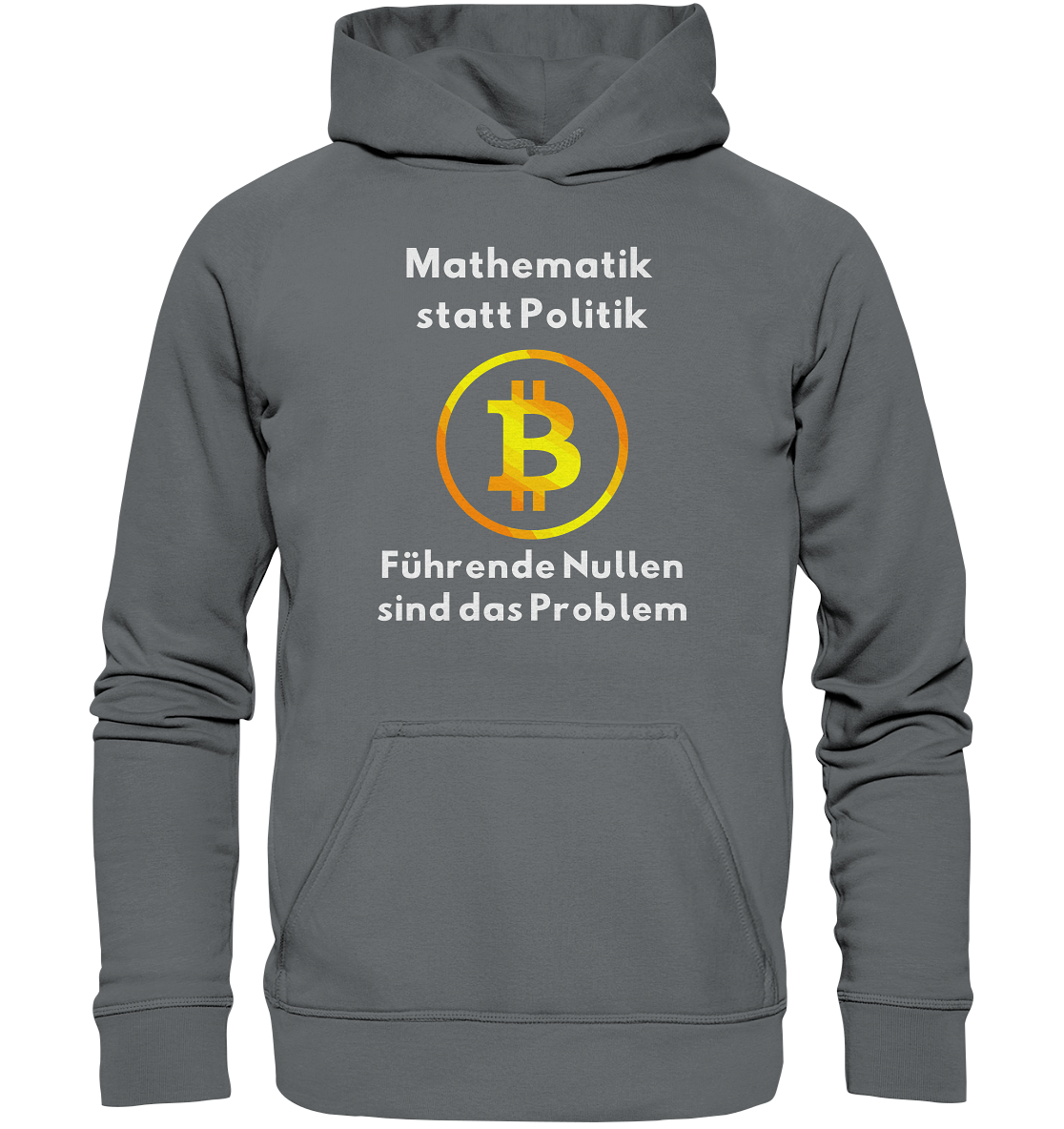 Mathematik statt Politik - führende Nullen sind (überall) das Problem ;-) - Basic Unisex Hoodie