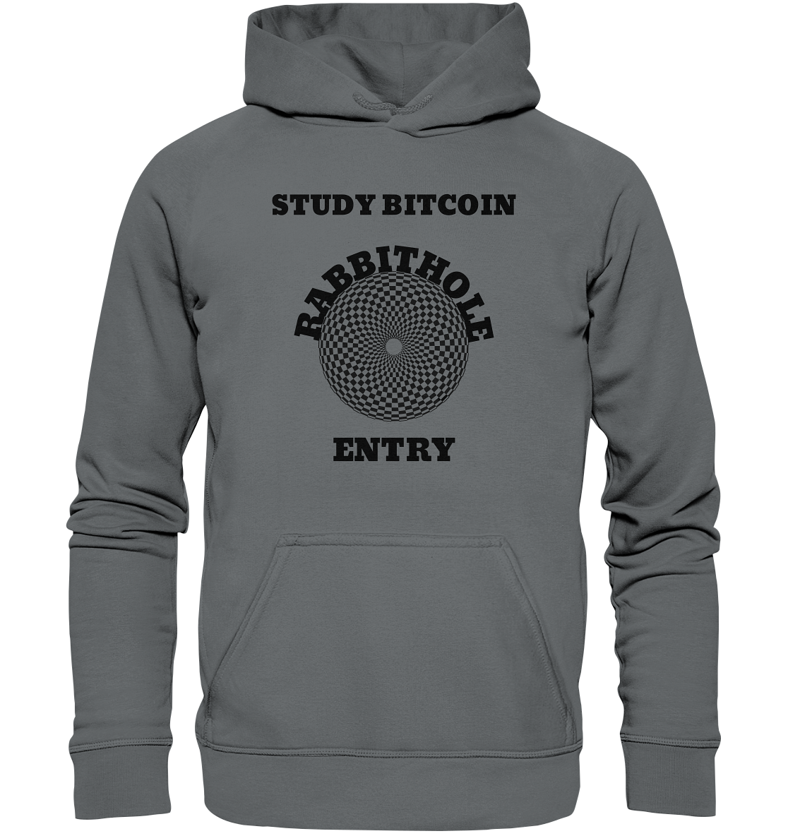 STUDY BITCOIN - RABBITHOLE ENTRY # Ladies Collection 21% Rabatt bis zum Halving 2024   - Basic Unisex Hoodie