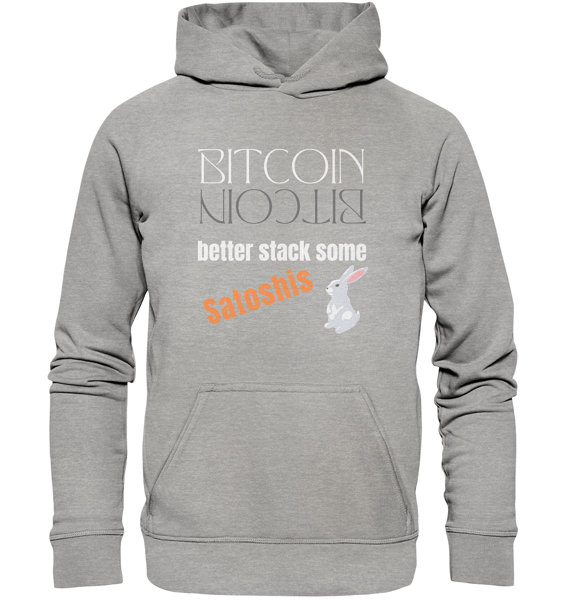 BITCOIN better stack some Satoshis - LADIES COLLECTION 21% automat. Rabatt bis zum Halving 2024  - Basic Unisex Hoodie