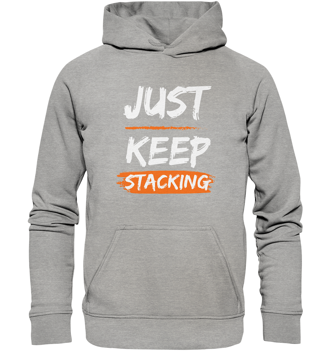 JUST KEEP STACKING - LADIES COLLECTION 21% automat. Rabatt bis zum Halving 2024   - Basic Unisex Hoodie