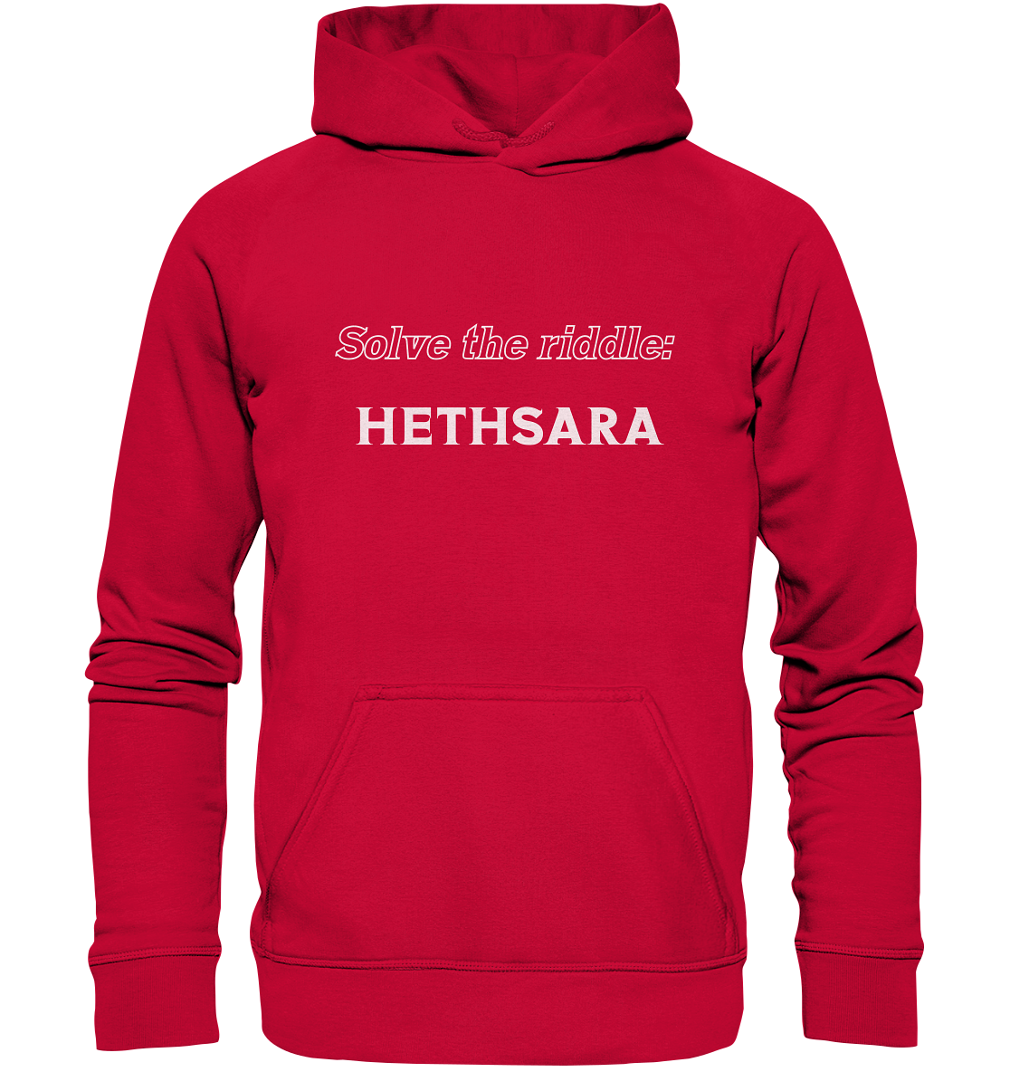 SOLVE THE RIDDLE - HETHSARA - Basic Unisex Hoodie