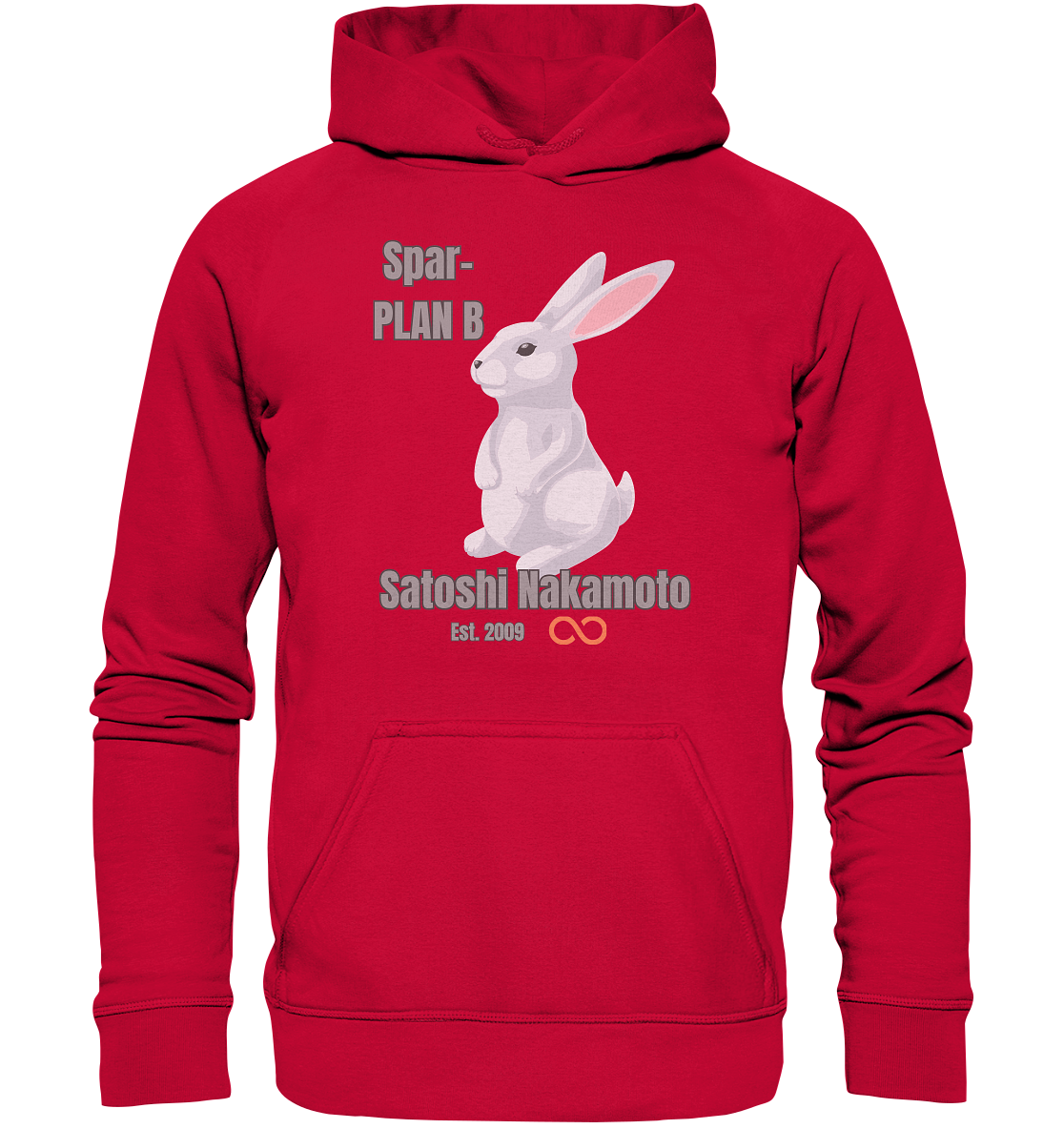 Spar-PLAN B SATOSHI NAKAMOTO Est. 2009 (unendlich) - Basic Unisex Hoodie