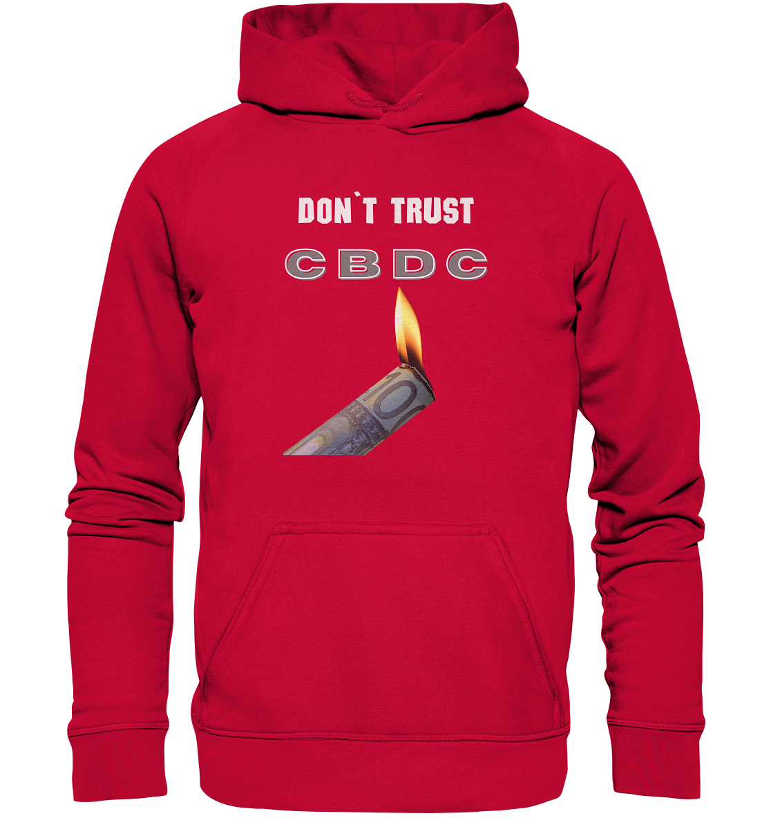 DON`T TRUST CBDC - Basic Unisex Hoodie