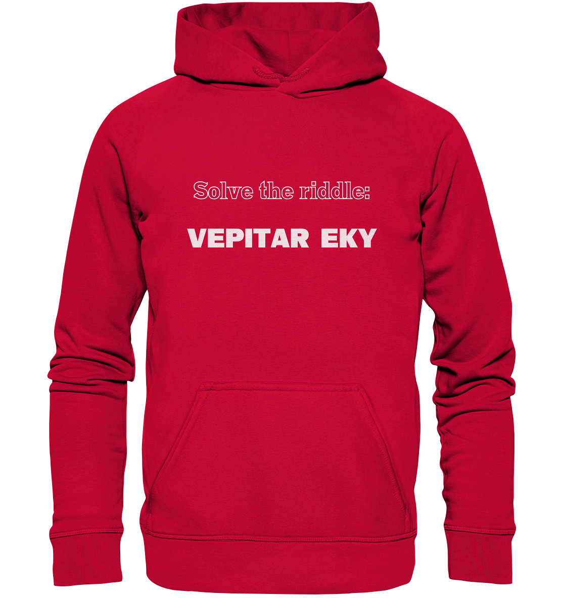 SOLVE THE RIDDLE - VEPITAR EKY - Basic Unisex Hoodie