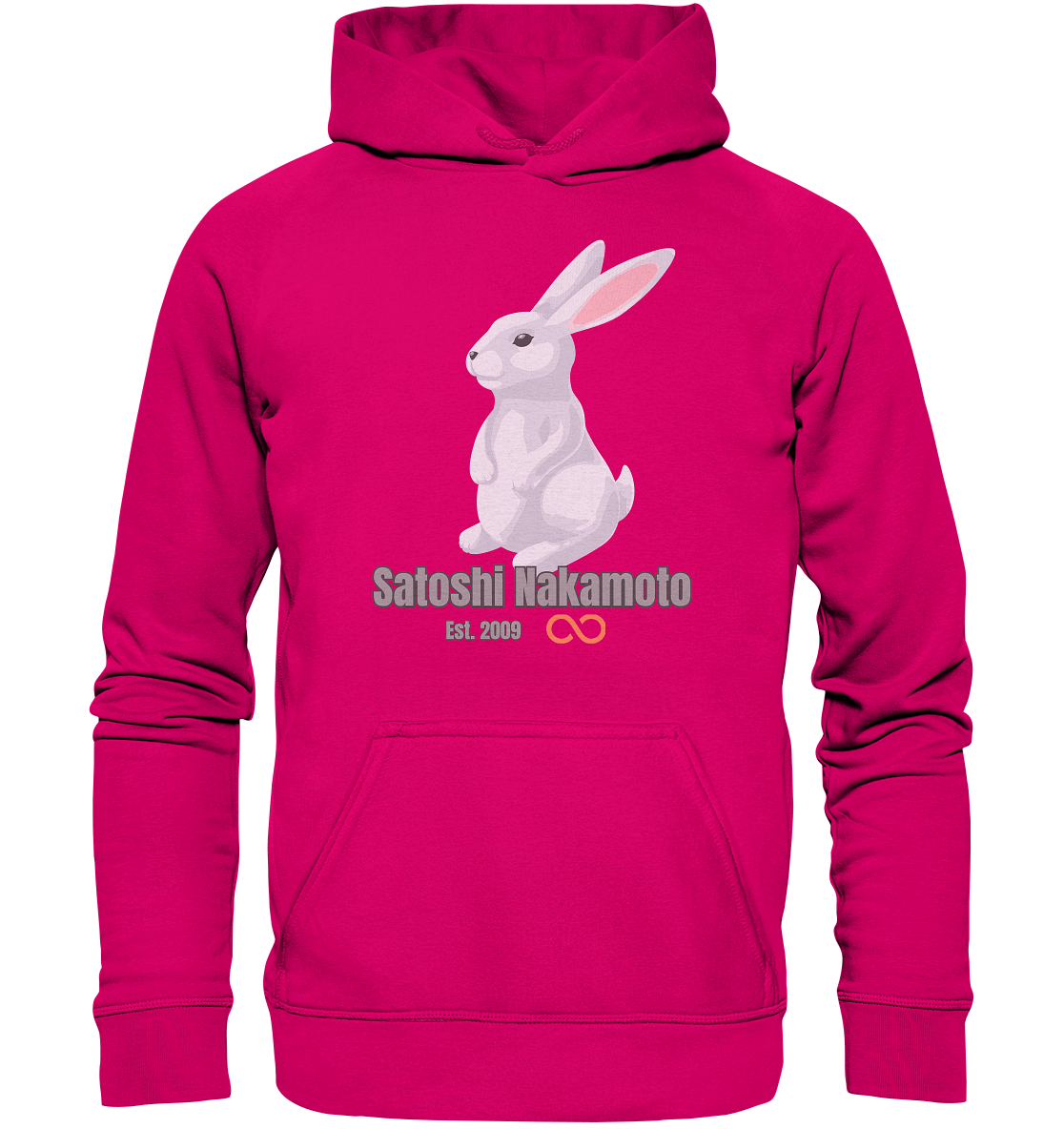 SATOSHI NAKAMOTO Est. 2009 (unendlich) - Basic Unisex Hoodie