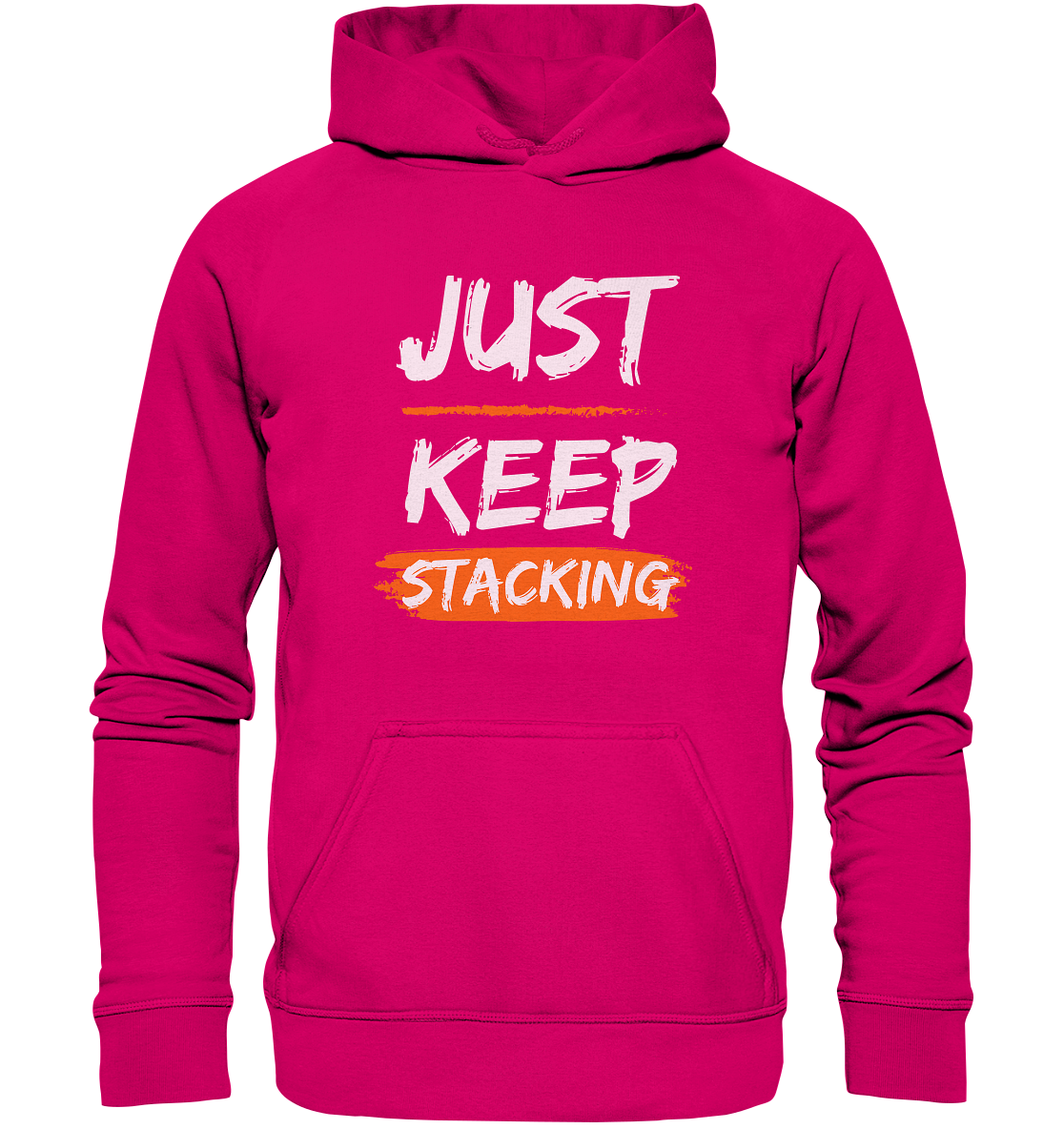 JUST KEEP STACKING - LADIES COLLECTION 21% automat. Rabatt bis zum Halving 2024   - Basic Unisex Hoodie