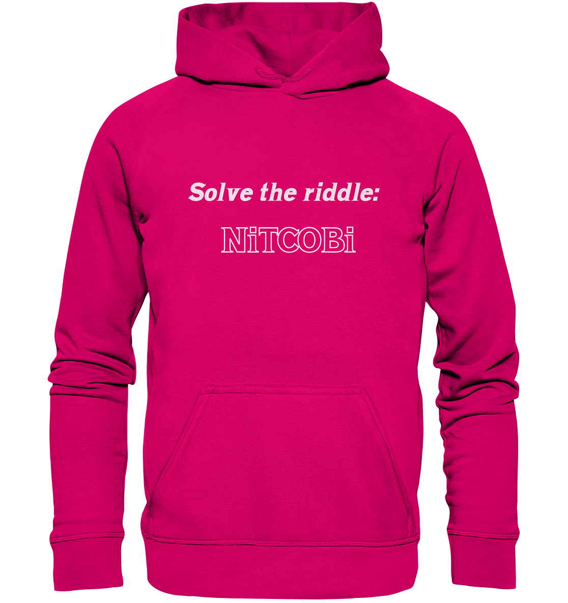 SOLVE THE RIDDLE - NiTCOBi - Basic Unisex Hoodie