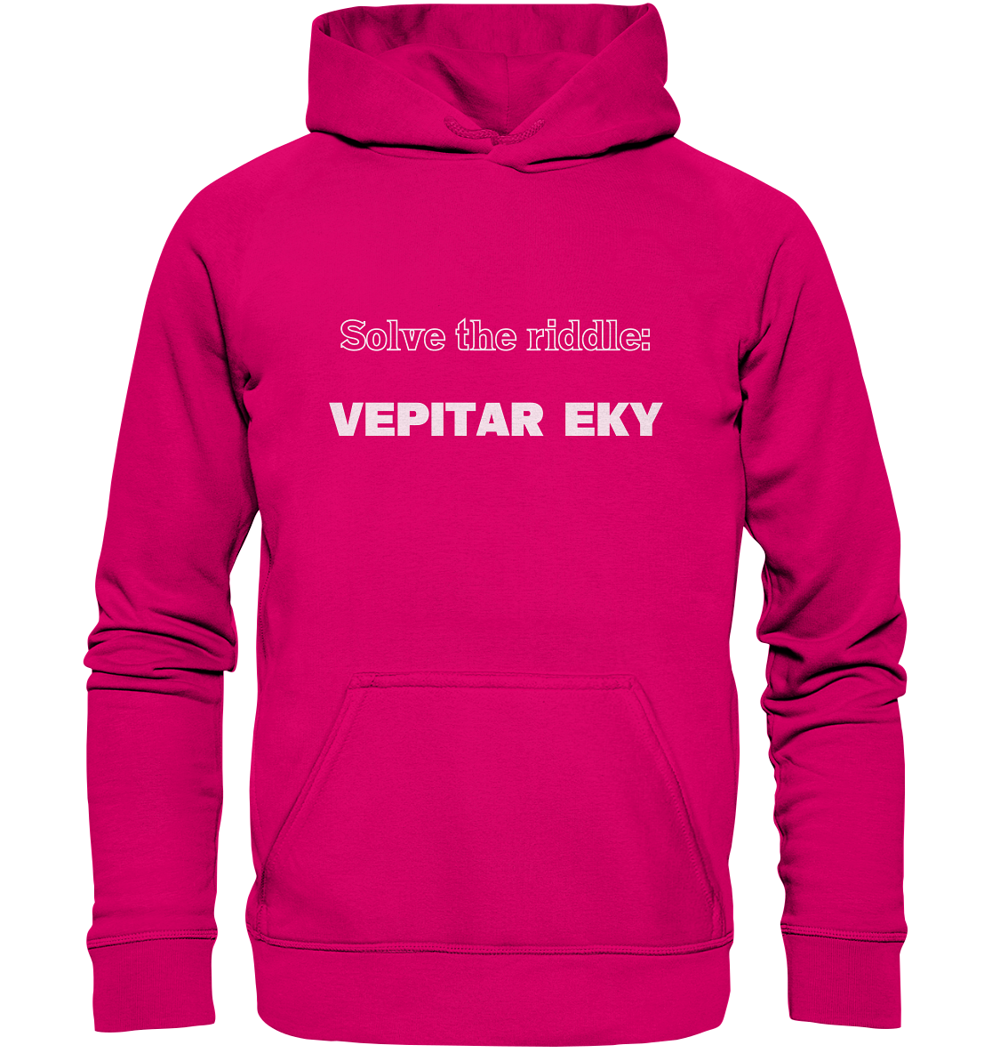 SOLVE THE RIDDLE - VEPITAR EKY - Basic Unisex Hoodie