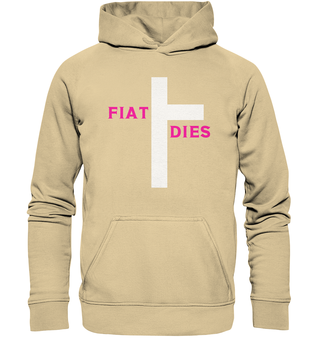 FIAT DIES (pink / pink) - Ladies Collection  - Basic Unisex Hoodie