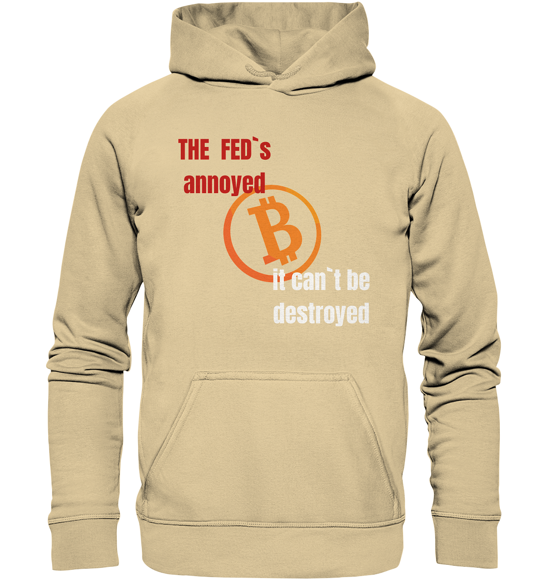 The FEDs annoyed... (gerade, versetzt) - Basic Unisex Hoodie