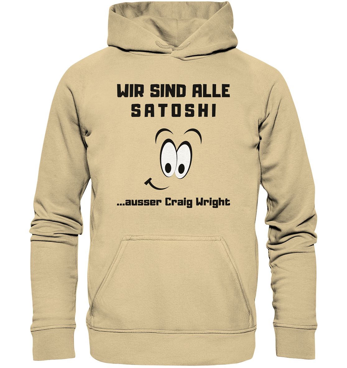 WIR SIND ALLE SATOSHI... ausser Craig White - Basic Unisex Hoodie