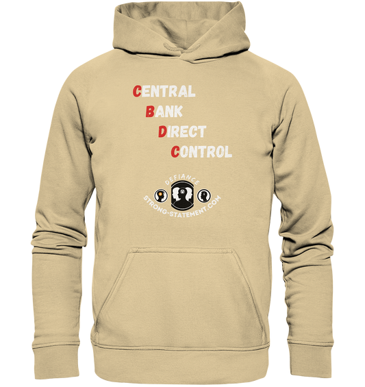 CENTRAL BANK DIRECT CONTROL - Defiance - Strong-Statement.com - Basic Unisex Hoodie