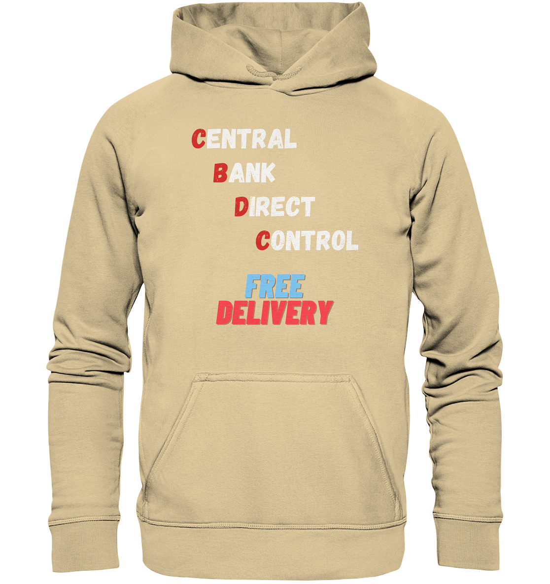 CENTRAL BANK DIRECT CONTROL - FREE DELIVERY - Basic Unisex Hoodie