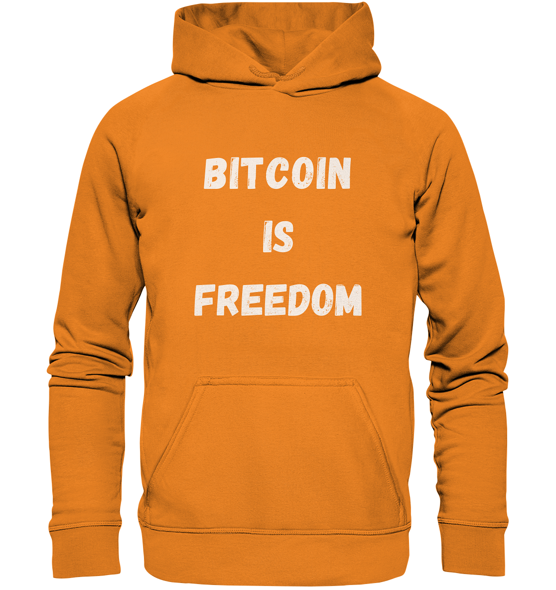 BITCOIN IS FREEDOM - LADIES COLLECTION 21% automat. Rabatt bis zum Halving 2024  - Basic Unisex Hoodie