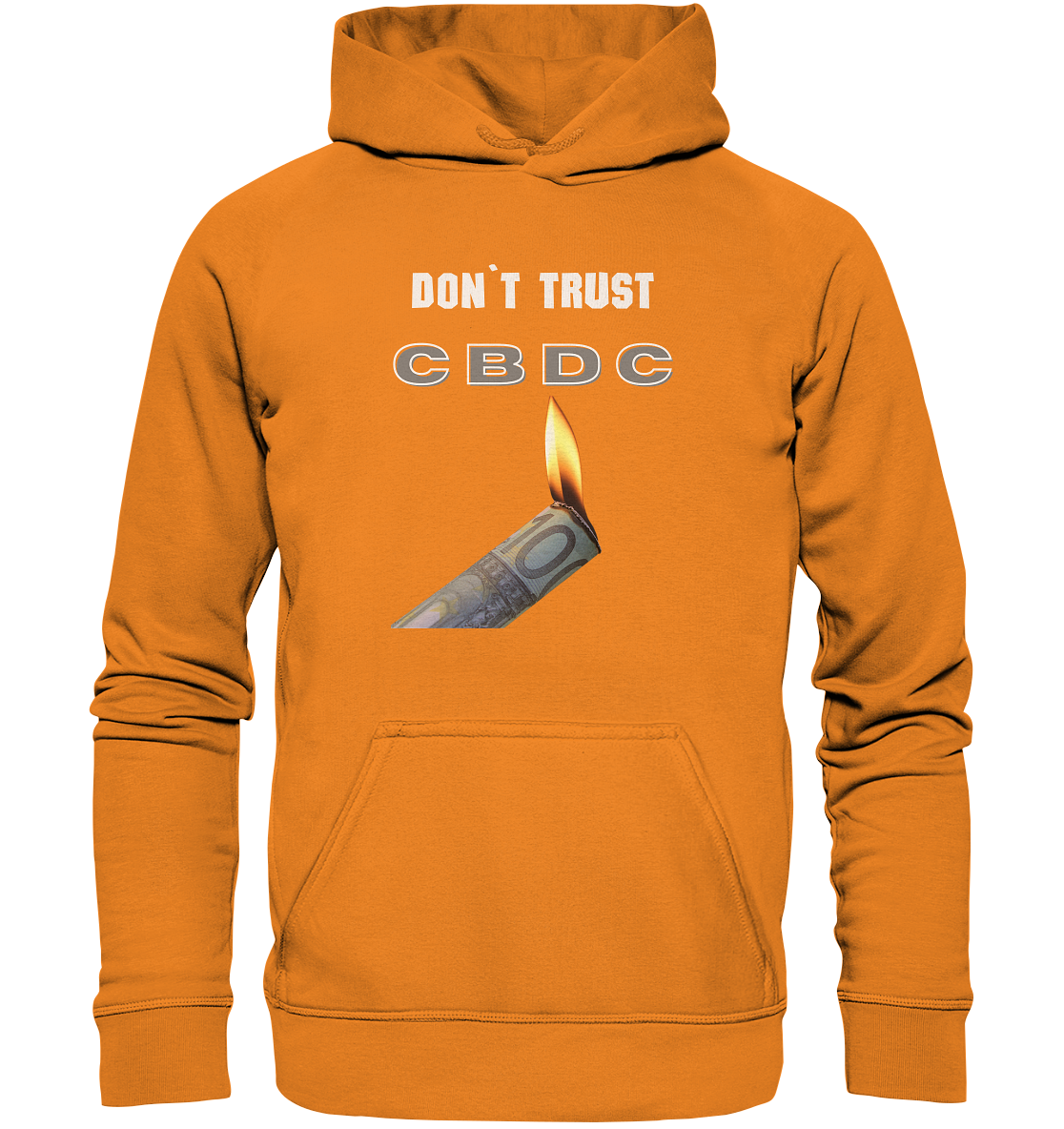 DON`T TRUST CBDC - Basic Unisex Hoodie