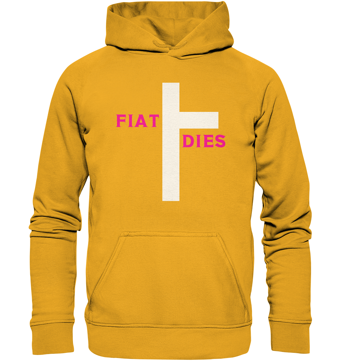 FIAT DIES (pink / pink) - Ladies Collection  - Basic Unisex Hoodie