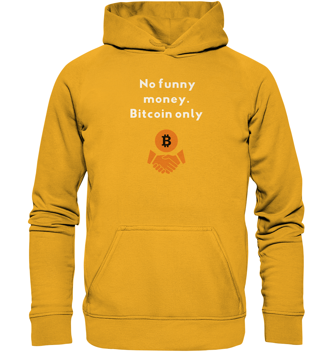 No funny money. Bitcoin only (Ladies Collection 21% Rabatt bis zum Halving 2024)  - Basic Unisex Hoodie