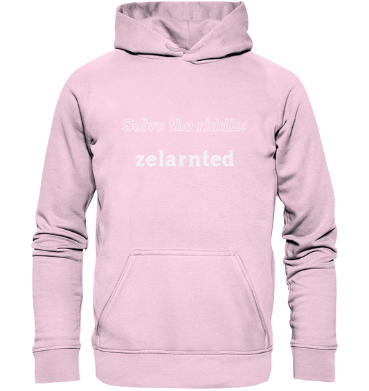 SOLVE THE RIDDLE - zelarnted - Basic Unisex Hoodie