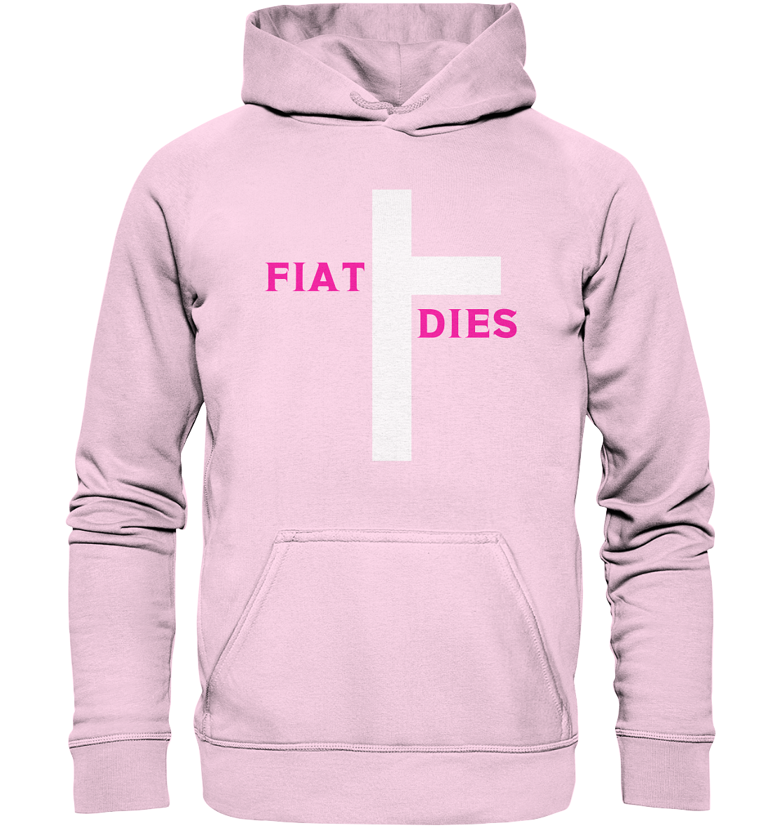 FIAT DIES (pink / pink) - Ladies Collection  - Basic Unisex Hoodie