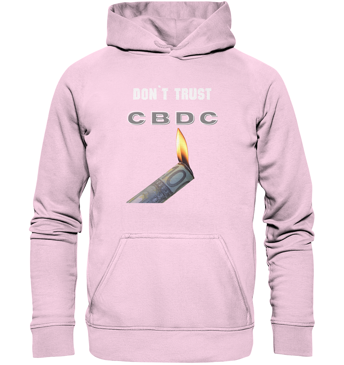 DON`T TRUST CBDC - Basic Unisex Hoodie