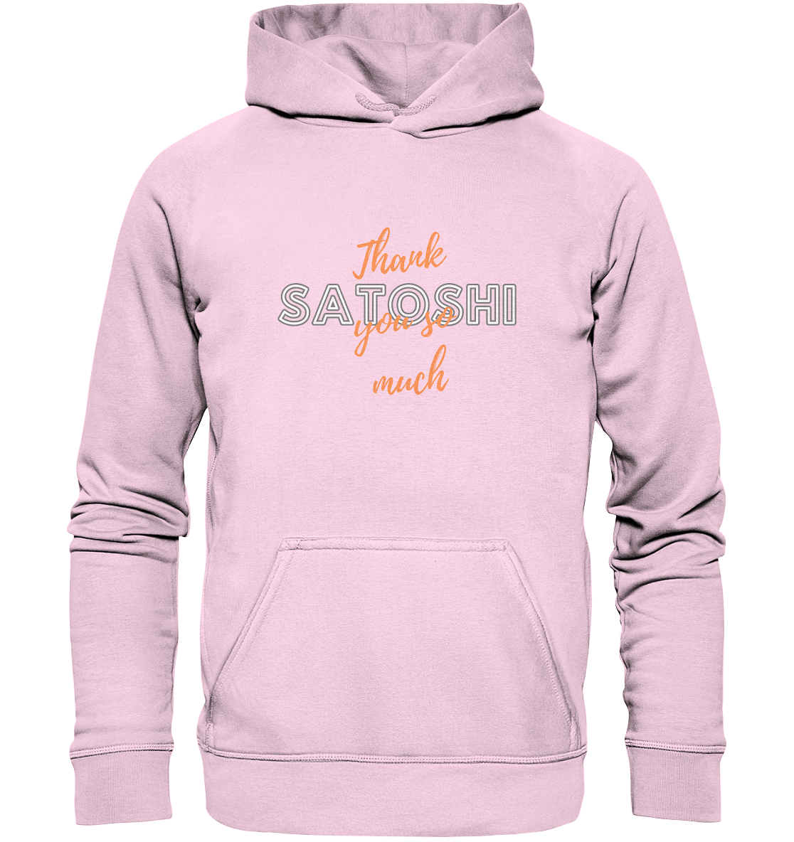 THANK YOU SO MUCH SATOSHI (Variante Chaos) - Basic Unisex Hoodie