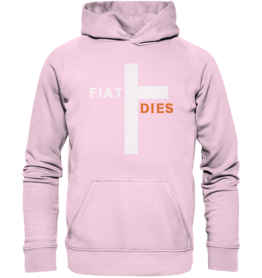 FIAT DIES (weiss / orange) - Ladies Collection - Basic Unisex Hoodie