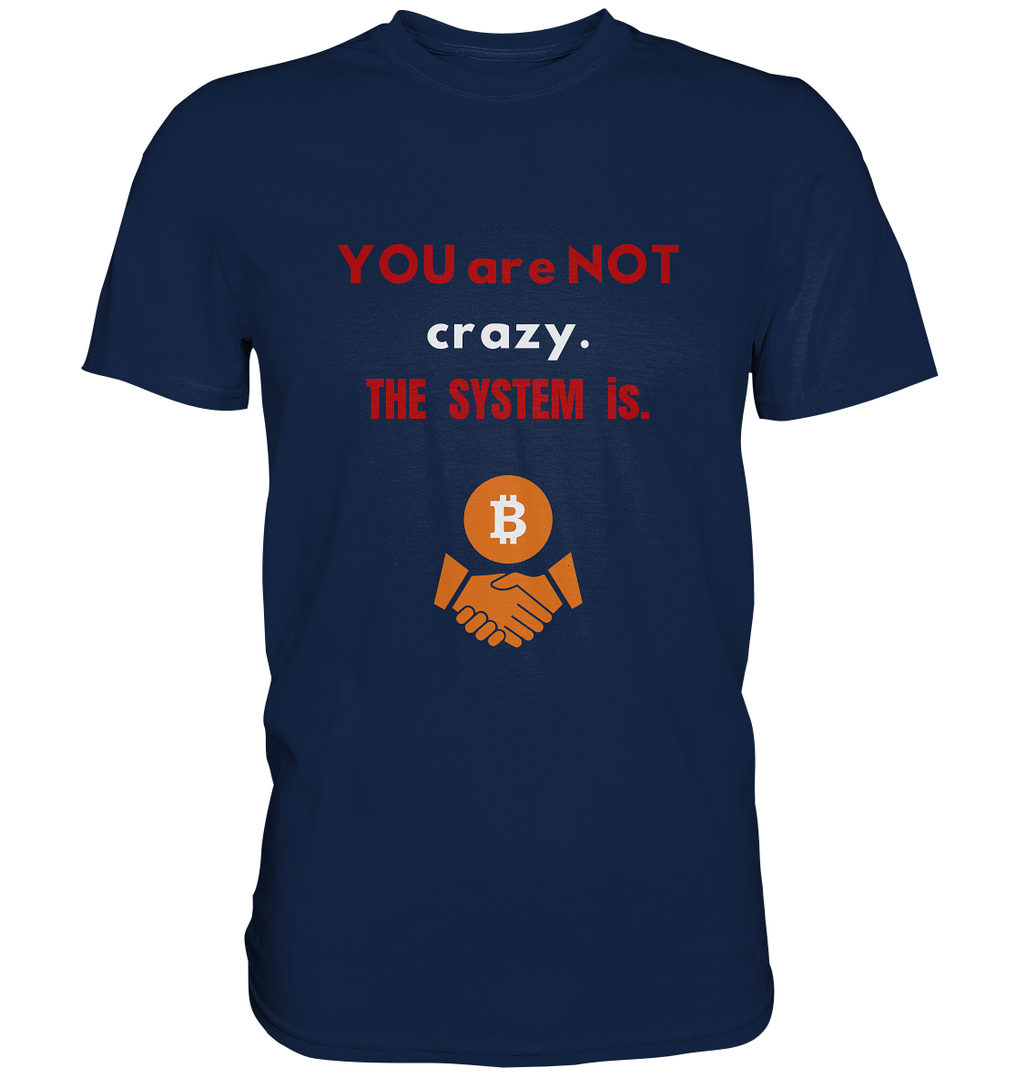 YOU are NOT crazy. THE SYSTEM is. - Classic Shirt