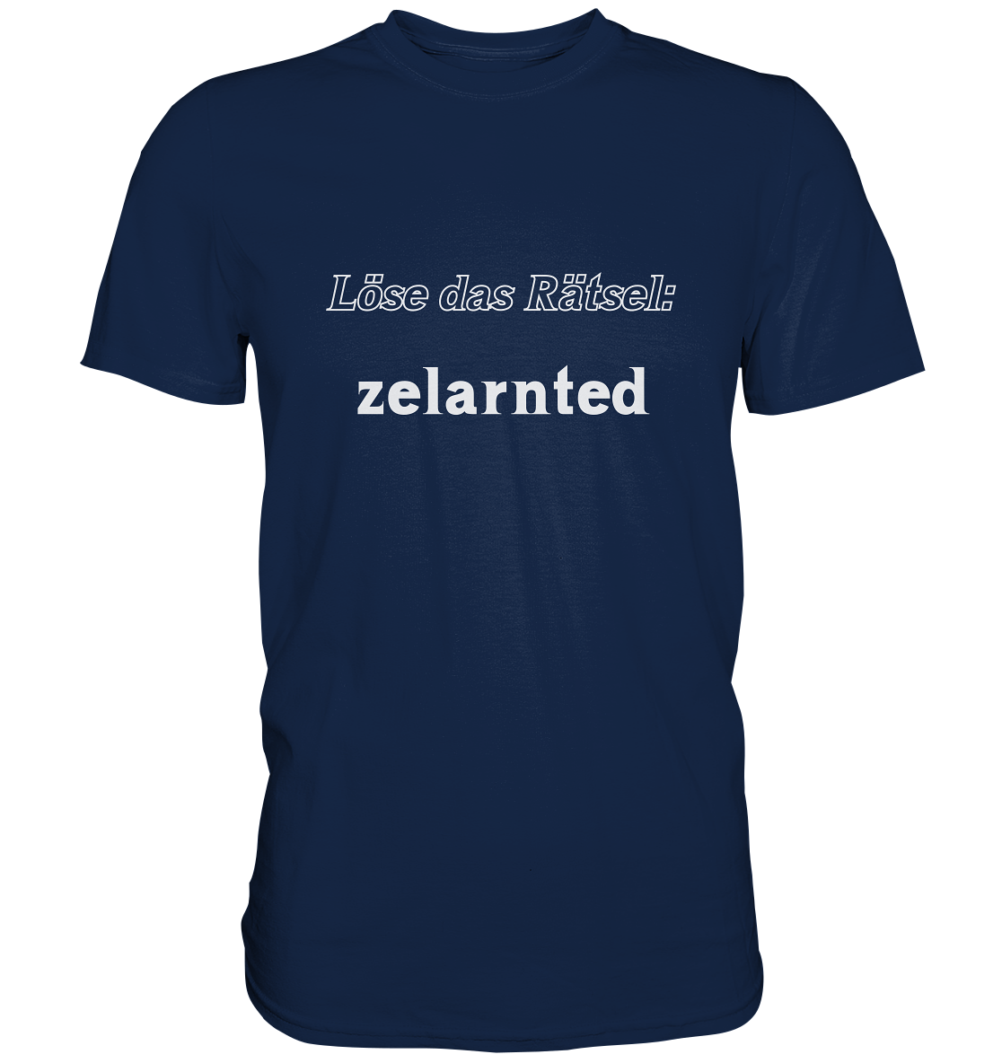 Löse das Rätsel - zelarnted - Classic Shirt