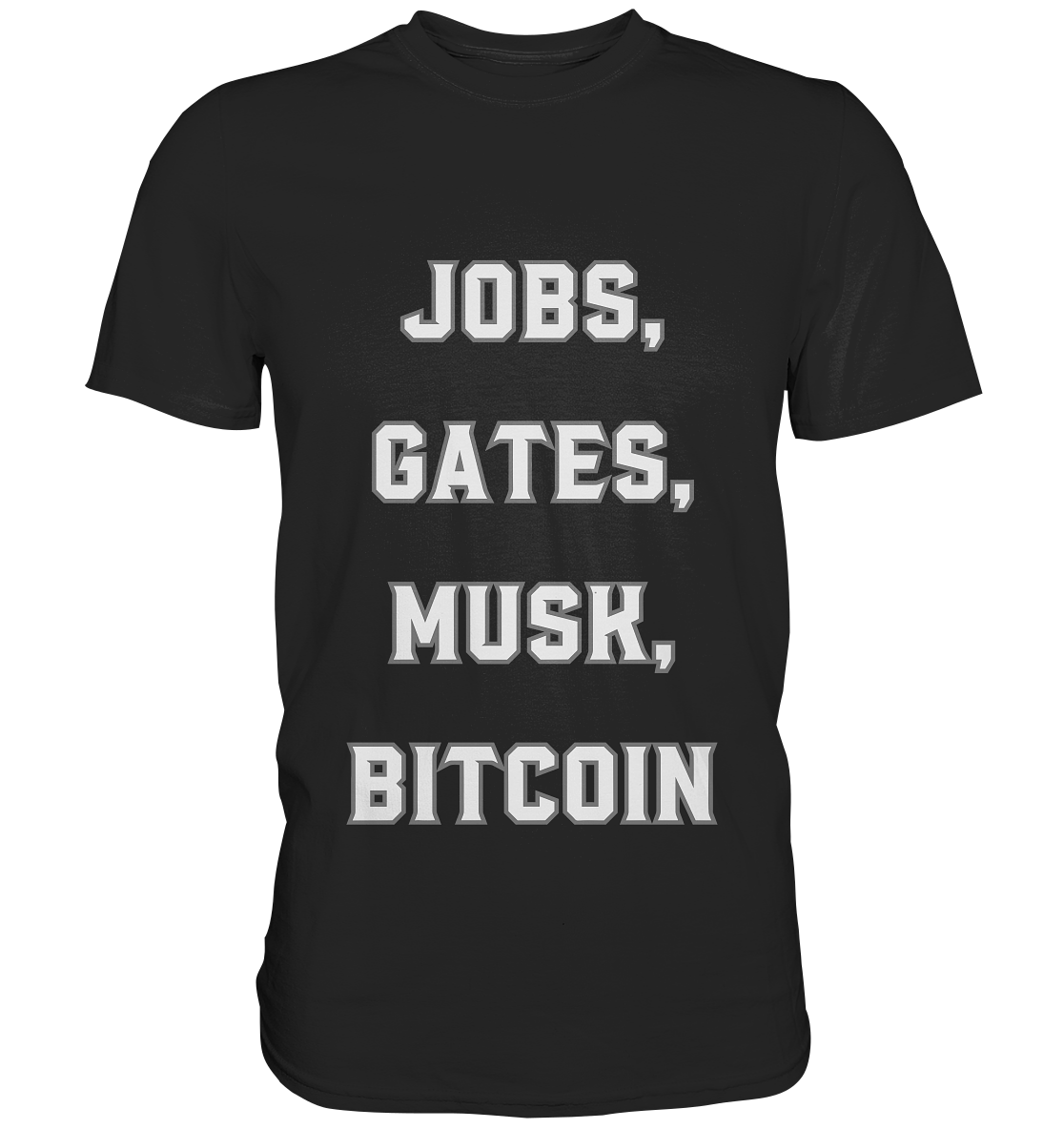 Steve Jobs, Bill Gates, Elon Musk, BITCOIN - Classic Shirt
