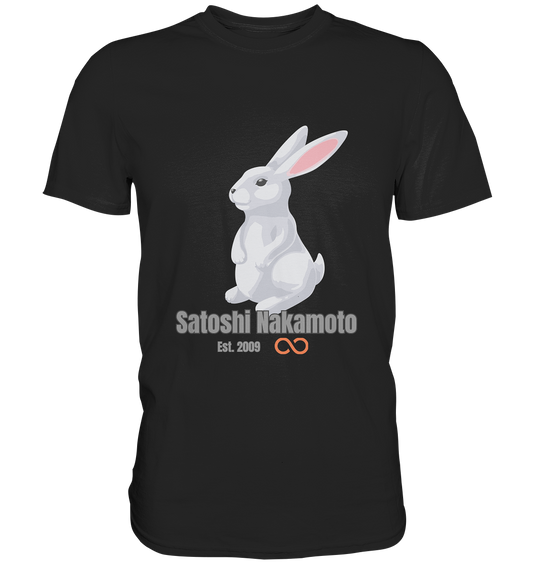 SATOSHI NAKAMOTO Est. 2009 (unendlich) - Classic Shirt