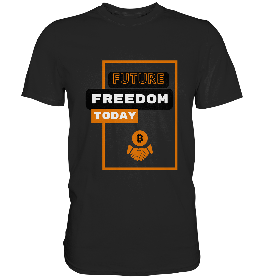 FUTURE FREEDOM TODAY (BTC handshake) - Classic Shirt