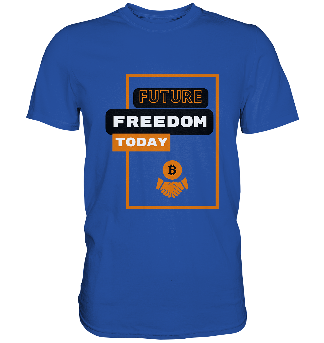 FUTURE FREEDOM TODAY (BTC handshake) - Classic Shirt