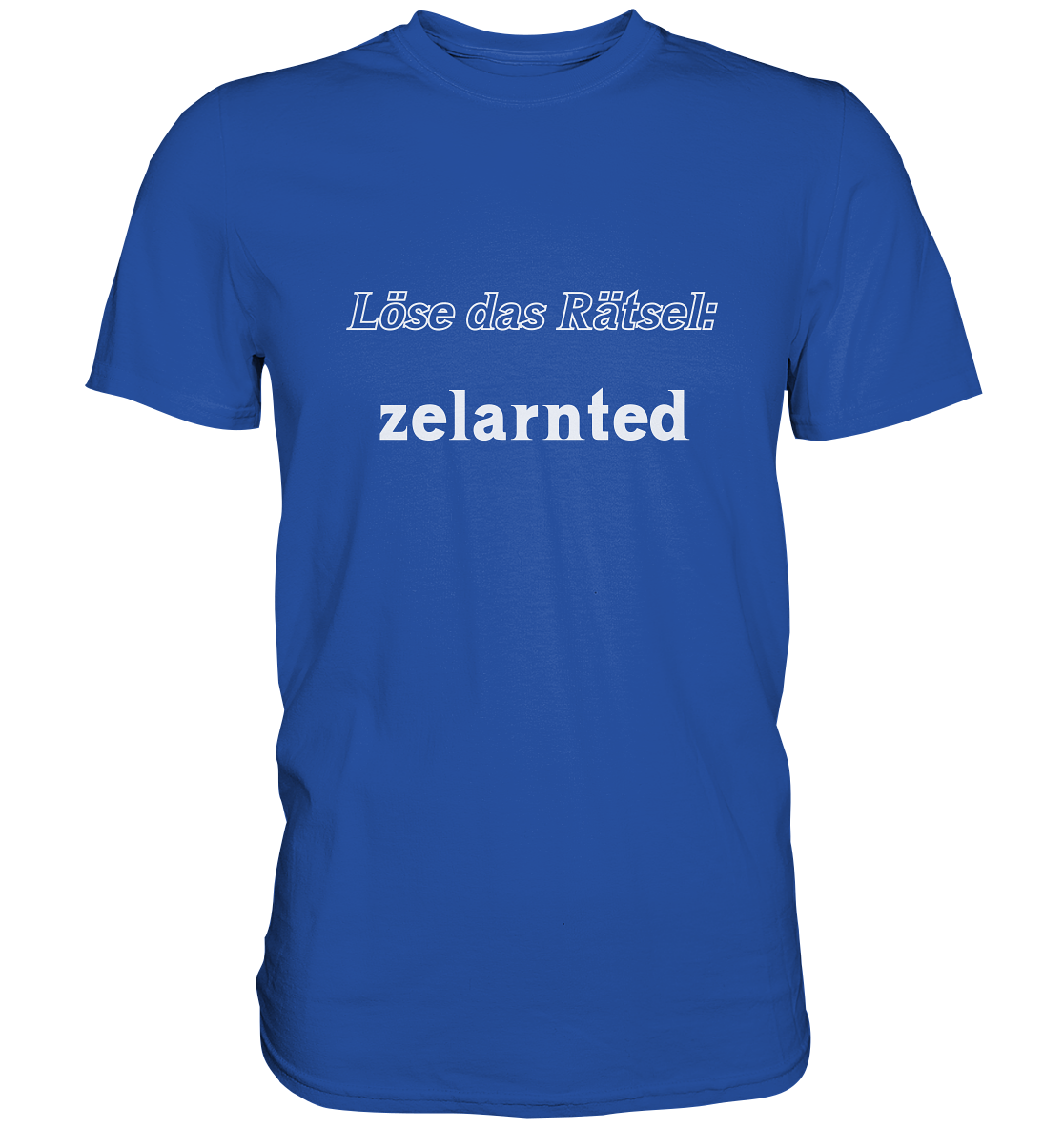 Löse das Rätsel - zelarnted - Classic Shirt