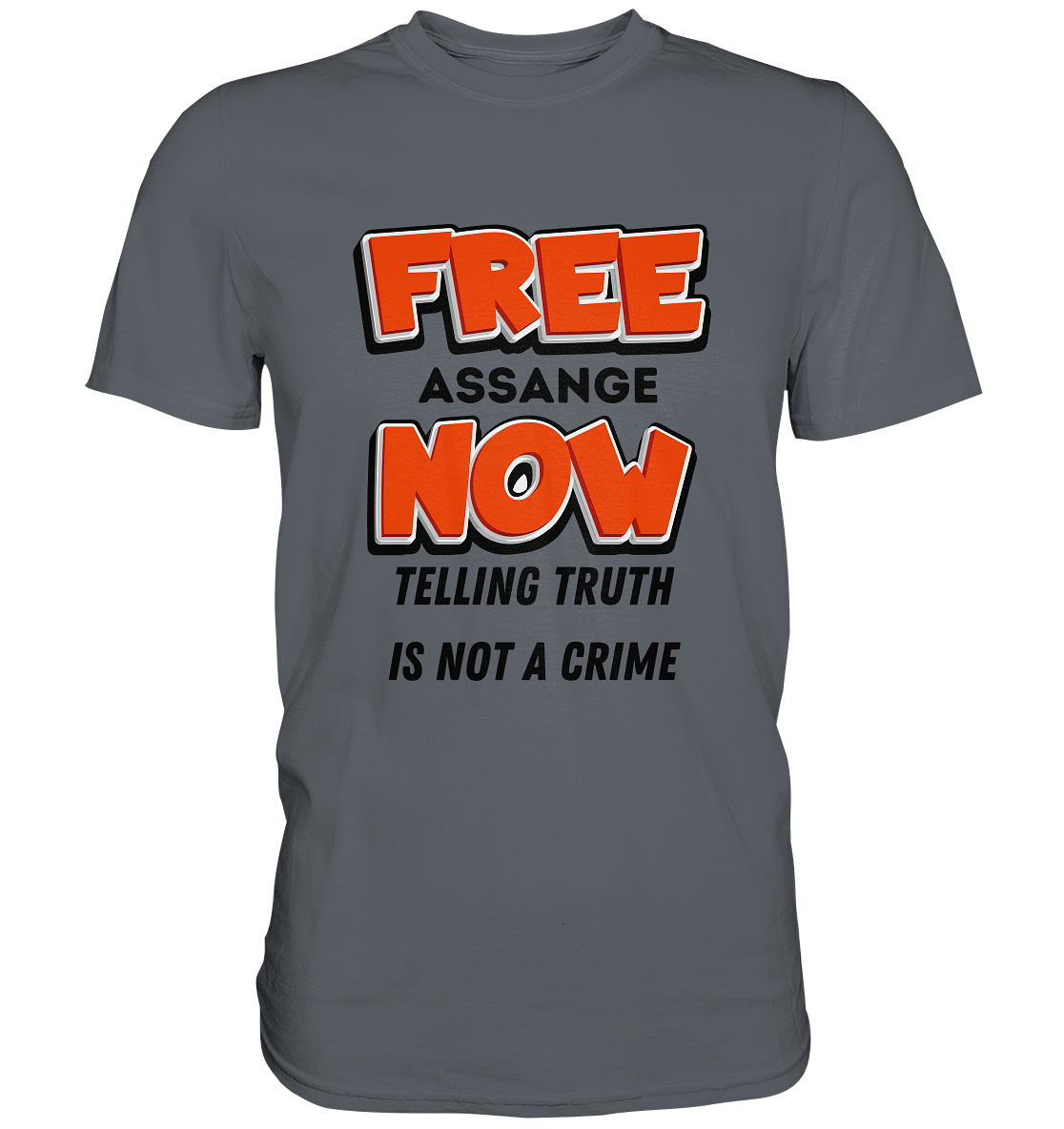 FREE ASSANGE NOW - TELLING TRUTH IS NOT A CRIME - Classic Shirt