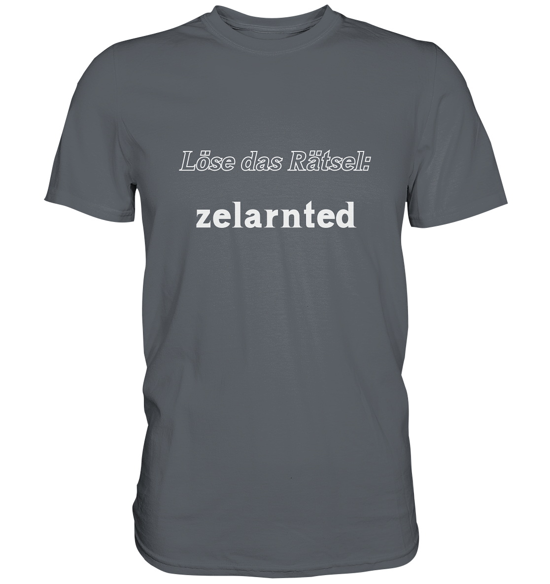 Löse das Rätsel - zelarnted - Classic Shirt