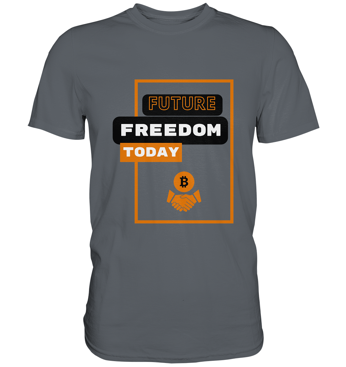 FUTURE FREEDOM TODAY (BTC handshake) - Classic Shirt