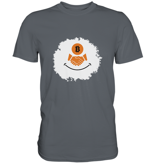 Bitcoin handshake Smiley - Classic Shirt