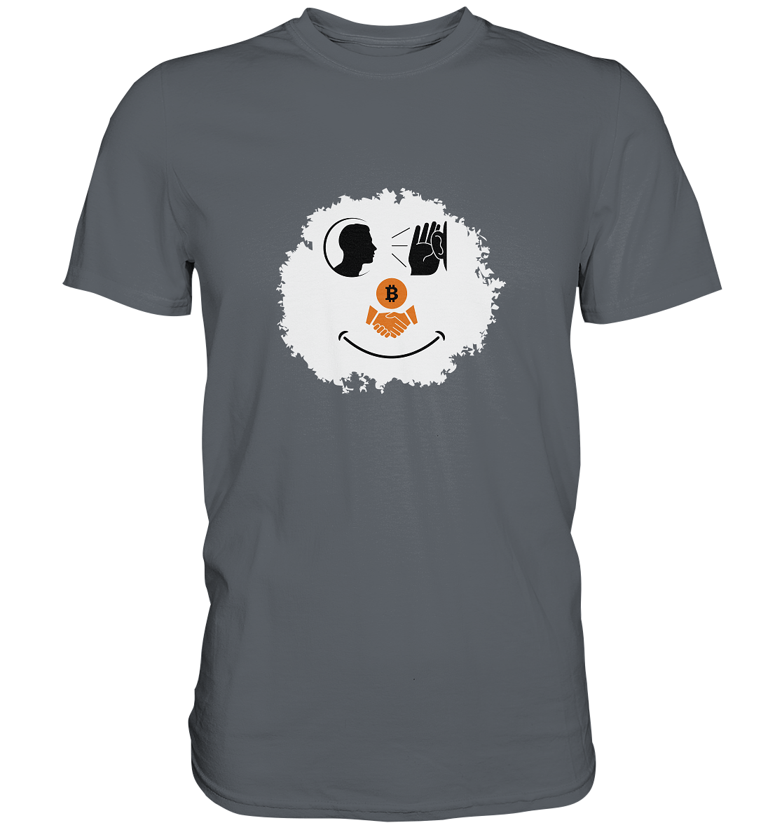 BITCOIN listen to handshake SMILEY - Classic Shirt