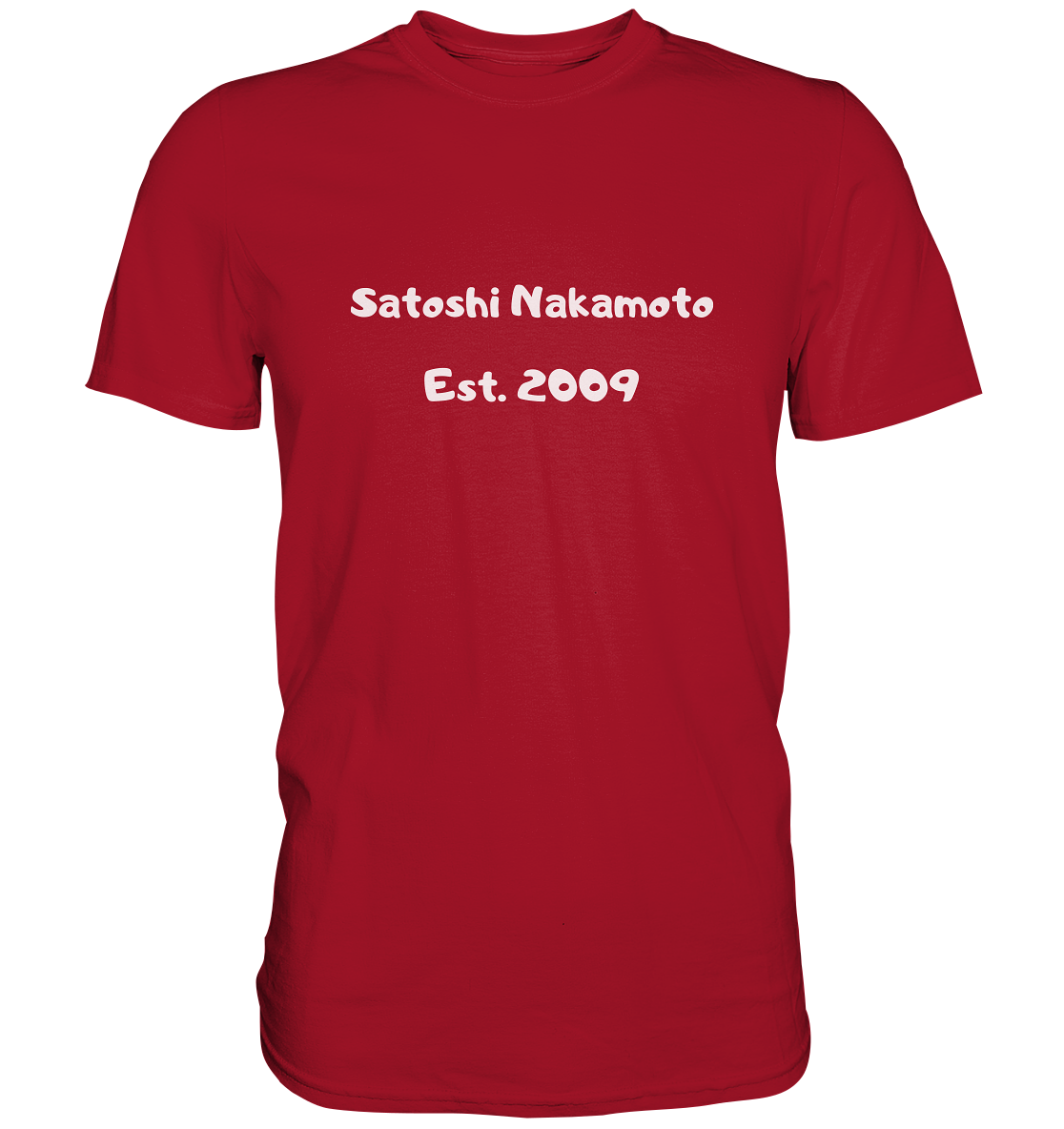 Satoshi Nakamoto Est. 2009 (Signatur pur) - Classic Shirt