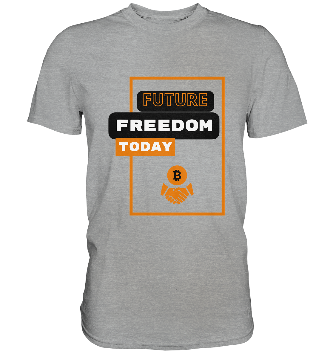 FUTURE FREEDOM TODAY (BTC handshake) - Classic Shirt