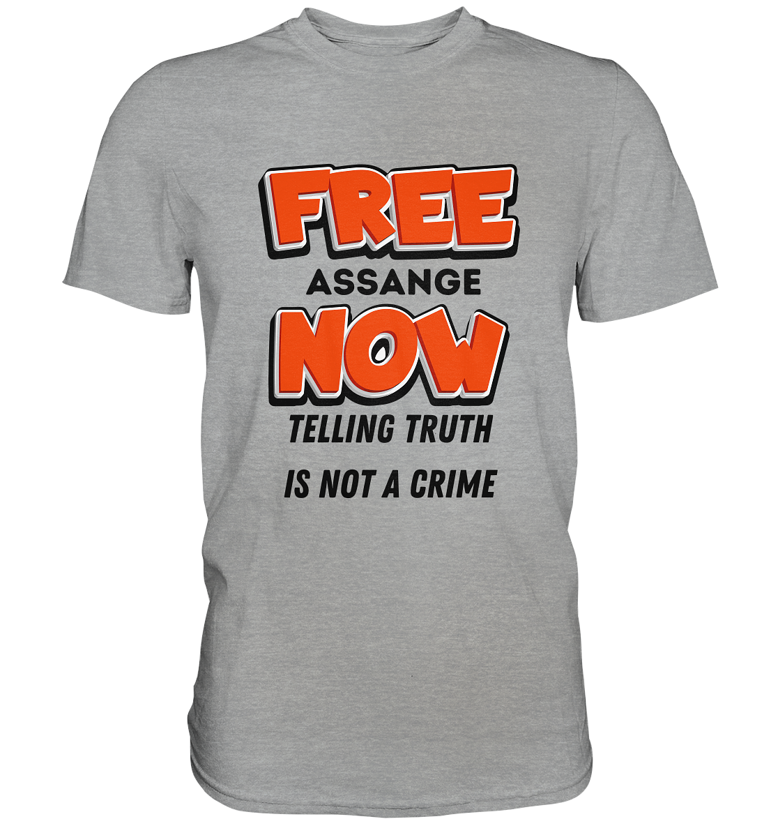 FREE ASSANGE NOW - TELLING TRUTH IS NOT A CRIME - Classic Shirt