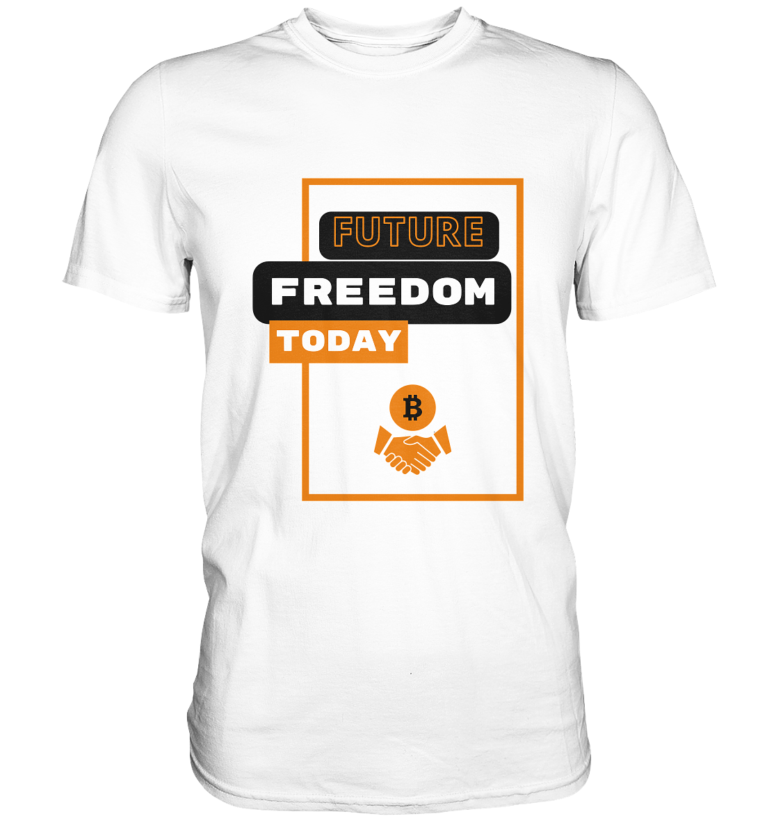 FUTURE FREEDOM TODAY (BTC handshake) - Classic Shirt